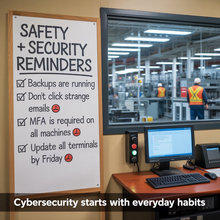 Cybersecurity Awareness Month: 4 Habits That Keep the Line Running